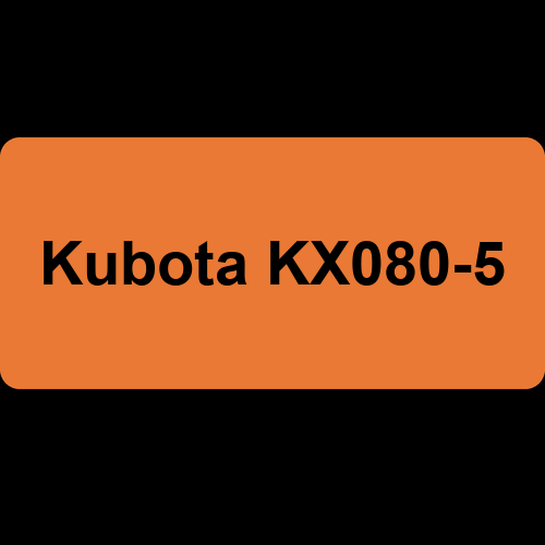 Kubota KX080-5